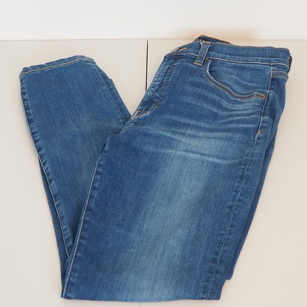 Veronica Beard Debbie Skinny Jeans 30/10 Stretch Medium Apollo Wash High Rise